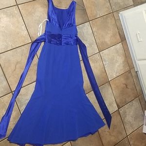 Gown David's Royal Blue